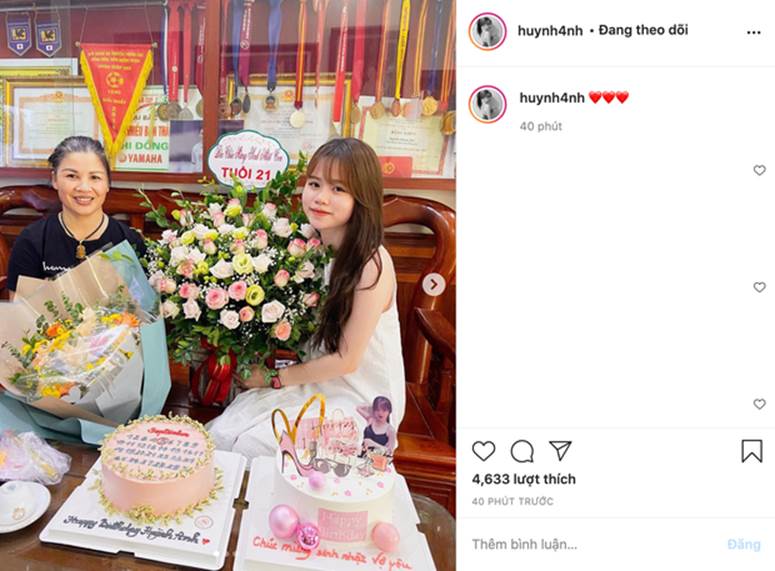 Huỳnh Anh vừa có động thái khẳng định mối quan hệ với Quang Hải đang cực tốt sau loạt drama-1