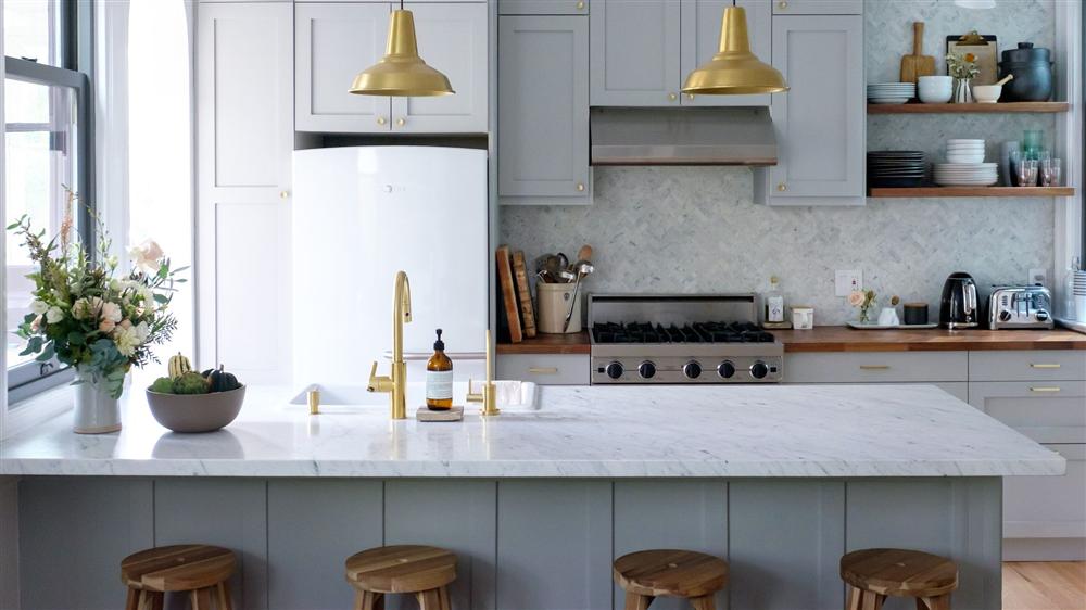 Những mẫu nhà bếp đẹp, ấn tượng và sang trọng với cách bài trí thông minh-1