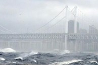 Hình ảnh bão Haishen đổ bộ vào Hàn Quốc