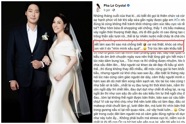 Tưởng mặc bikini chụp ảnh bầu đã bạo, Pha Lê còn chơi lớn cởi sạch-6