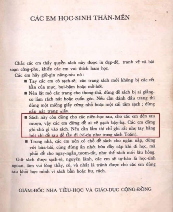 Dân mạng thi nhau chia sẻ một trang trong cuốn sách giáo khoa của thế hệ trước, nội dung mở đầu khiến ai nấy bất ngờ: Sao mà ấm áp thế!-1