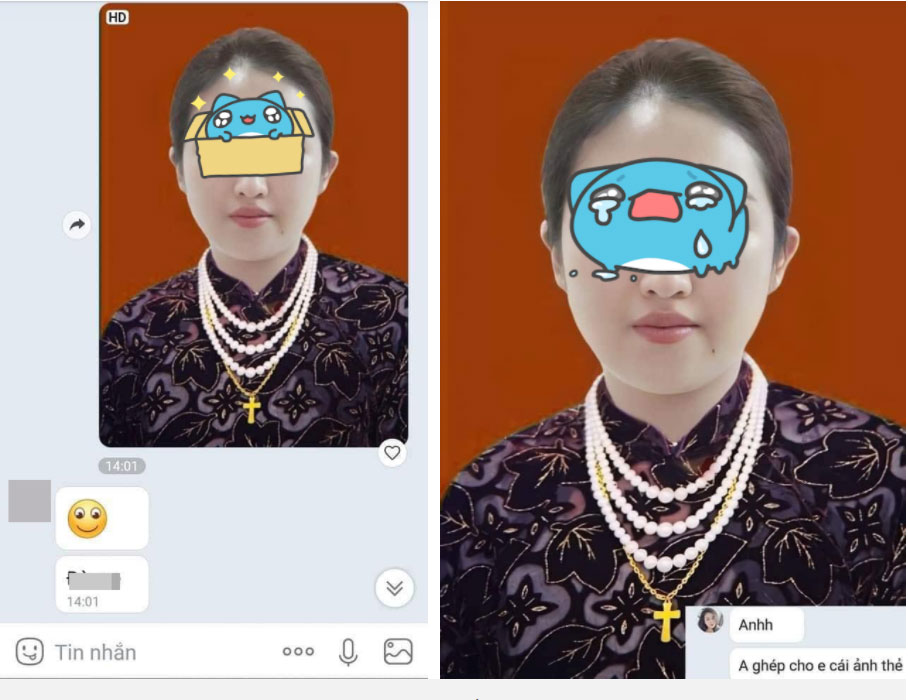 Nhờ bạn trai photoshop ảnh thẻ, cô gái chán chẳng buồn dỗi khi nhìn cái kết, dân mạng được phen cười ngặt nghẽo: Sai lầm ở bước tùy anh đó-3