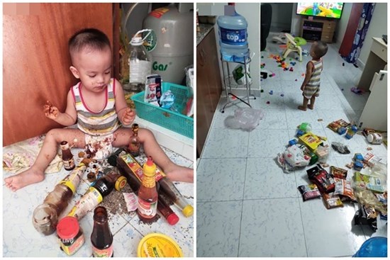 Ngủ quên khi tỉnh dậy không thấy con đâu, mẹ xuống bếp nhìn thấy cảnh tượng mà chỉ muốn lên phòng ngủ lại