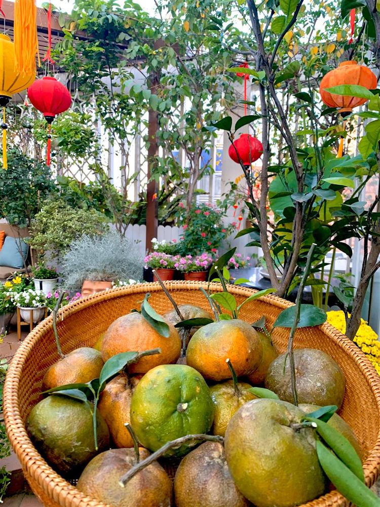 Ghen tị khu vườn 200m² ngập tràn hoa tươi và rau củ quả sạch trên sân thượng của nữ doanh nhân Sài Gòn-16