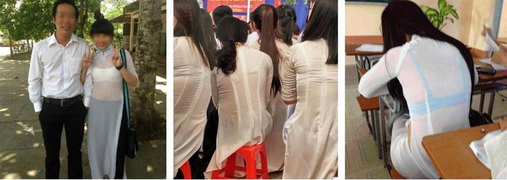 Hết hồn với những pha ăn mặc phản cảm nơi giảng đường: Ngắn cũn, xuyên thấu cắt khoét lộ nội y, đến áo dài cũng không được tha-6