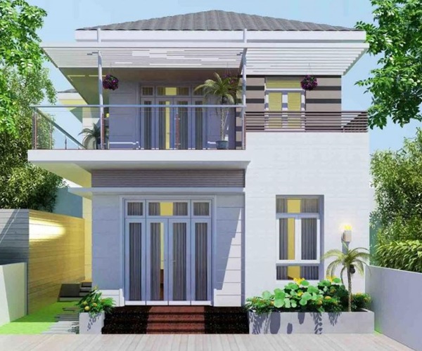 Mẫu nhà 2 tầng đẹp đơn giản hiện đại phù hợp cả nông thôn và thành thị-20