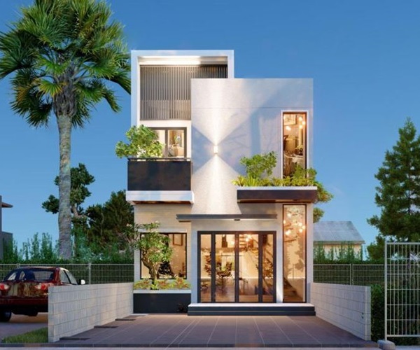 Mẫu nhà 2 tầng đẹp đơn giản hiện đại phù hợp cả nông thôn và thành thị-22