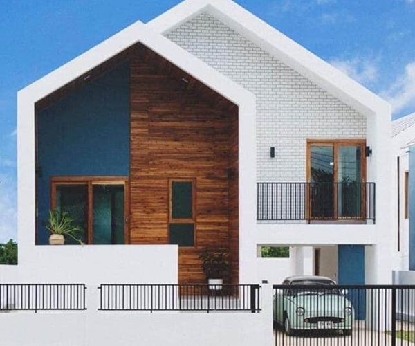 Mẫu nhà 2 tầng đẹp đơn giản hiện đại phù hợp cả nông thôn và thành thị-25