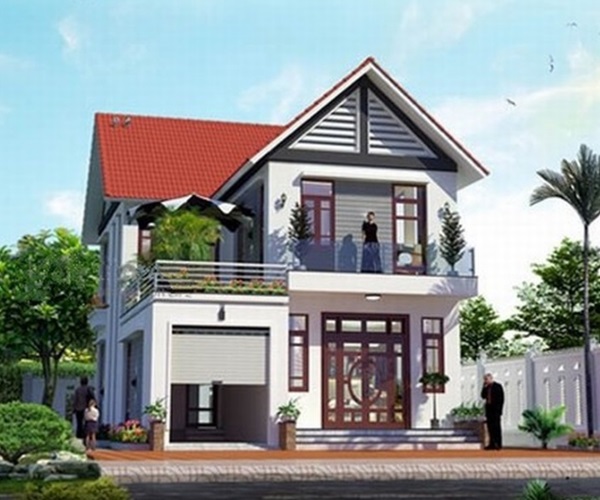 Mẫu nhà 2 tầng đẹp đơn giản hiện đại phù hợp cả nông thôn và thành thị-2