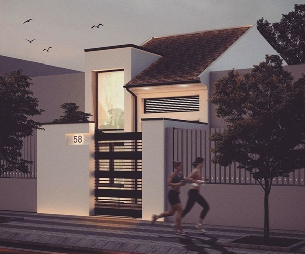 Mẫu nhà 2 tầng đẹp đơn giản hiện đại phù hợp cả nông thôn và thành thị-6