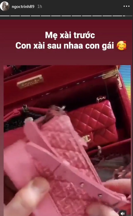 Ngọc Trinh mua set túi hiệu 650 triệu đụng hàng công chúa nhà Cường Đô La-2