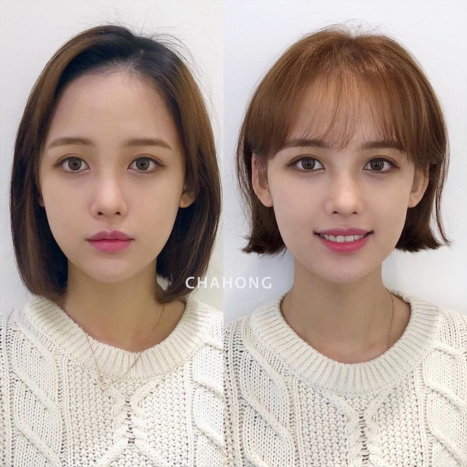 Combo tóc + tóc mái có khả năng tạo khối cho từng dáng mặt, các nàng áp dụng là xinh hơn vài chân kính-10