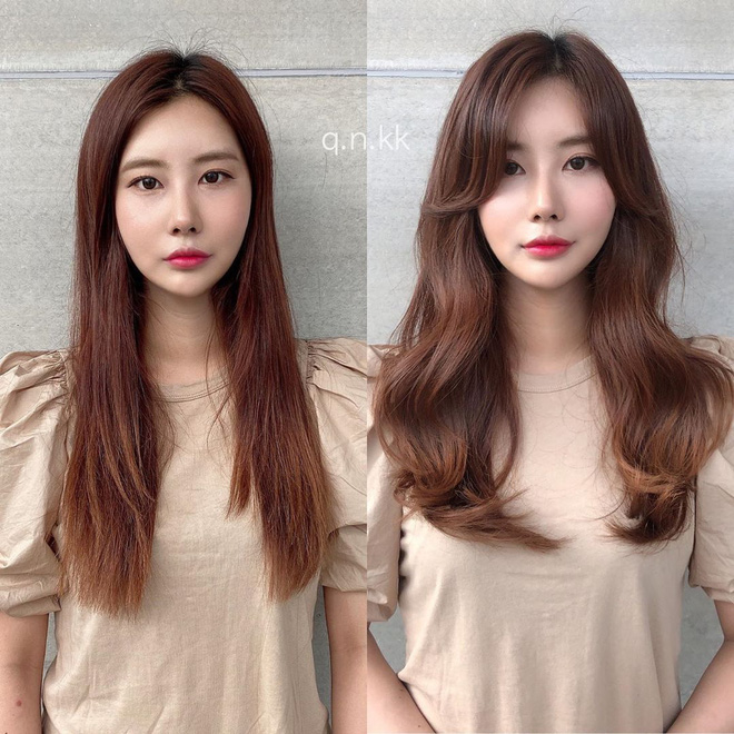 Combo tóc + tóc mái có khả năng tạo khối cho từng dáng mặt, các nàng áp dụng là xinh hơn vài chân kính-12