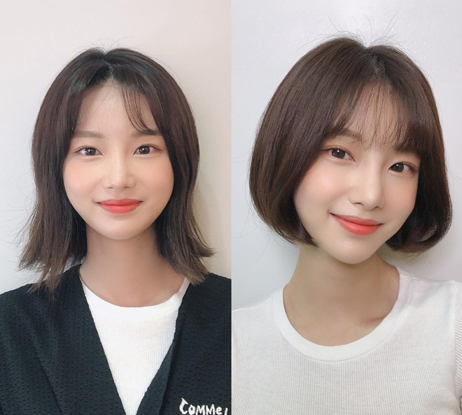 Combo tóc + tóc mái có khả năng tạo khối cho từng dáng mặt, các nàng áp dụng là xinh hơn vài chân kính-7