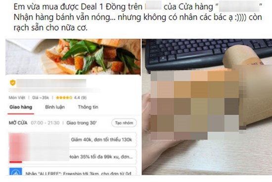 Nhân ngày sale sốc, cô nàng mua được ổ 