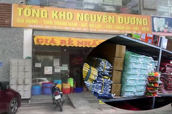 Thủ phủ hàng nhập lậu ở Hà Nội đồng loạt gỡ biển nhưng vẫn ngang nhiên mua bán-1