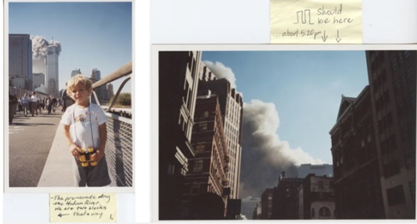 Câu chuyện cậu bé đứng chụp ảnh điềm tĩnh, đằng sau là tòa tháp bốc cháy trong thảm kịch 11/9 gây ra nhiều tranh luận-4