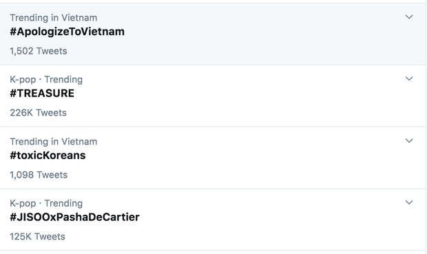 Dân mạng đẩy hashtag Dừng bắt nạt Sơn Tùng M-TP lên #1 trending Twitter Việt Nam khi một bộ phận netizen Hàn có hành động đi quá xa-1