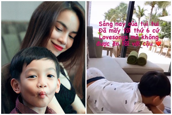 Hồ Ngọc Hà chính thức khoe bụng bầu vượt mặt ở những tháng cuối thai kỳ-6