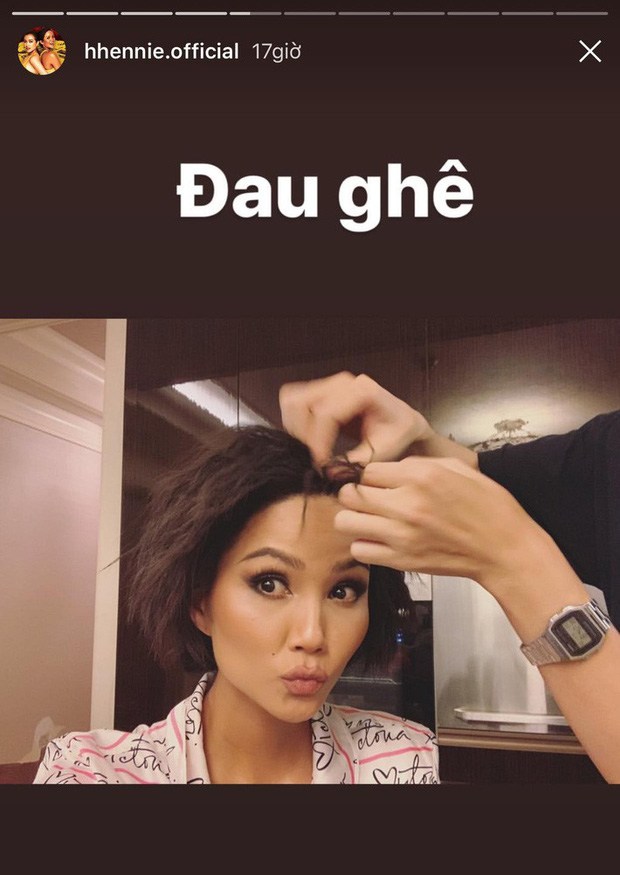 H’Hen Niê cool ngầu với tóc tết chân rết nhưng lại khóc ròng vì pha tháo gỡ sau đó-8