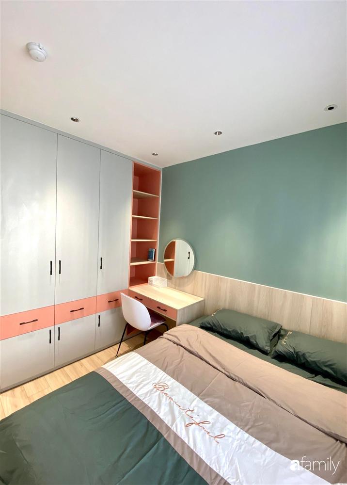 Căn hộ 69m² với gam màu xanh mát mẻ có chi phí nội thất 115 triệu đồng của vợ chồng trẻ chuẩn bị kết hôn ở Long Biên, Hà Nội-15