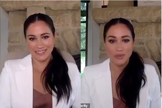 Meghan Markle lần đầu xuất hiện sau khi hoàn trả hết tiền cho dân Anh nhưng để lộ gương mặt khác lạ