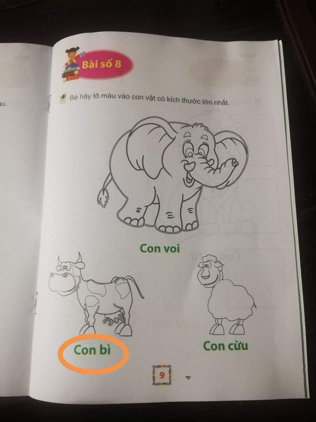 Phụ huynh choáng váng trước bộ sách sai tùm lum: Con bò thì viết thành con bì, dạy về xe máy thì cho hẳn xe đạp làm hình minh họa-8
