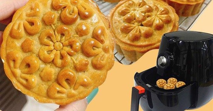 Mách bạn cách làm bánh trung thu bằng nồi chiên không dầu đơn giản mà chuẩn ngon-1