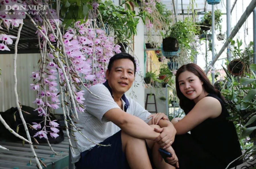Thái Bình: Ông chủ vườn lan đột biến treo đầy quanh nhà, nhiều chậu tiền tỷ nhìn phát thèm-8