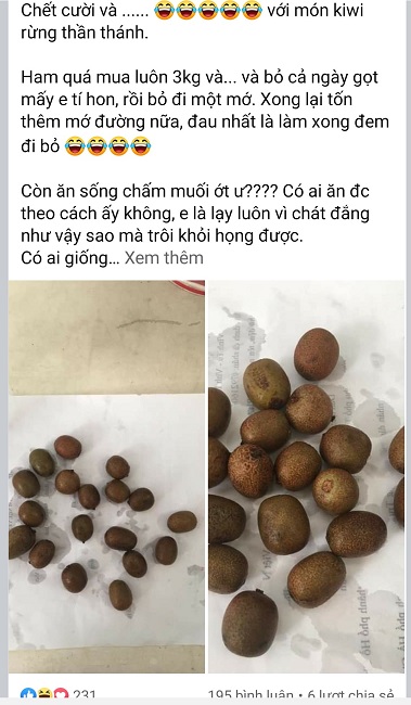 Ham của lạ, chị em đặt mua Kiwi rừng tí hon và cái kết cười ra nước mắt”-3