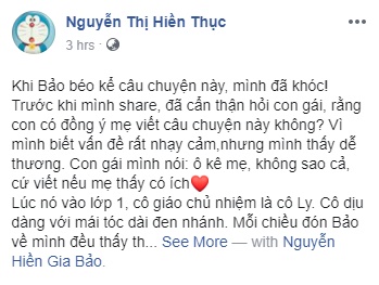 Hiền Thục bất ngờ tiết lộ con gái từng trộm đồ của bạn bè trong lớp và câu chuyện đáng suy ngẫm dành cho các bậc phụ huynh-1