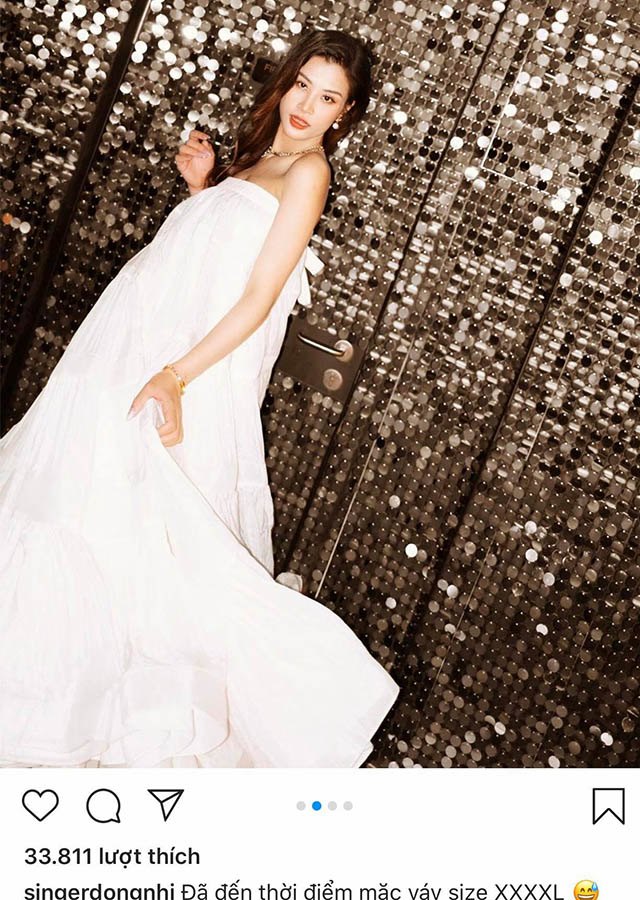 Mấy ai được như Đông Nhi: bầu 8 tháng, diện đầm size đại 4XL vẫn lộng lẫy như công chúa-5