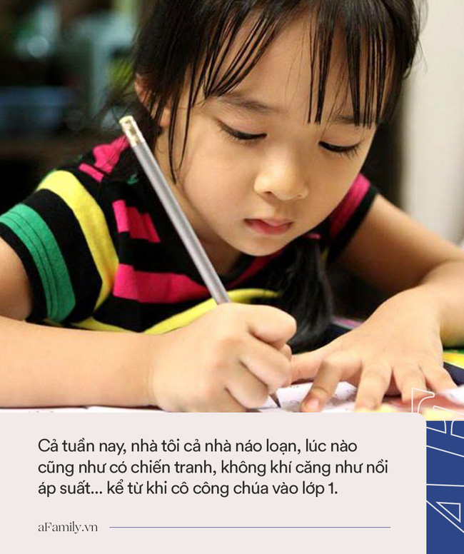 Con vào lớp 1: Không khí gia đình căng thẳng như nồi áp suất, con khóc mếu đòi về mẫu giáo, mẹ Thạc sĩ không dạy nổi đánh vần-2