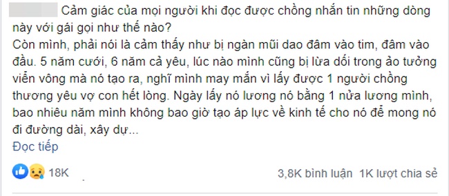 Vợ bàng hoàng phát hiện chồng nợ cả trăm triệu vì mục đích không tưởng, nhớ cả chu kì của bồ và câu hỏi nhức nhối khi mọi chuyện được phơi bày-1