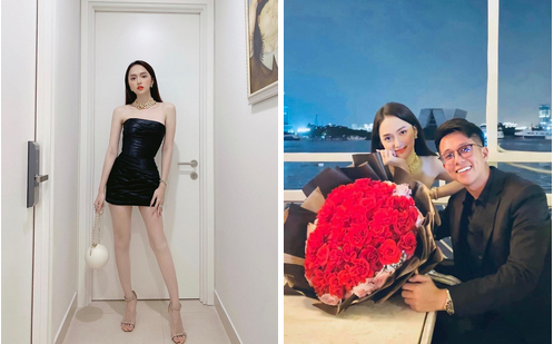 Cặp đôi dẫn đầu cuộc đua hàng hiệu Vbiz: Hương Giang hẹn hò sương sương chọn cả bộ tiền tỷ, Matt Liu diện luôn áo Burberry nàng mới tặng-1