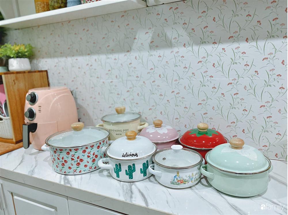 Căn bếp vừa gọn vừa xinh sau khi cải tạo với chi phí 2,6 triệu đồng của cô gái Hà Nội-17