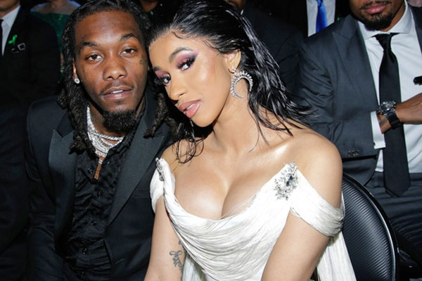 Cardi B đi đẻ: Làm nail, ôm con cũng đắp chăn Louis Vuitton 27 triệu-8