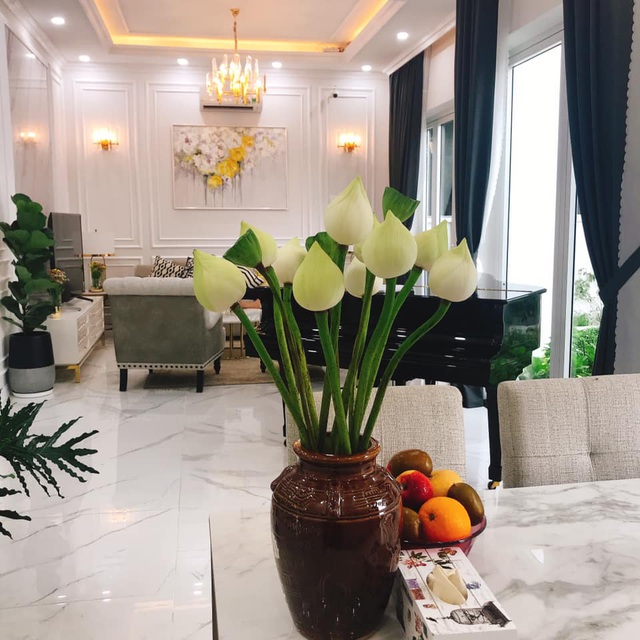 Biệt thự nhà vườn ngập tràn các loại hoa của gia đình ở Bình Dương-9