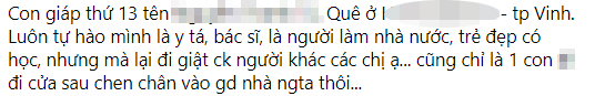 Người vợ thành Vinh cao tay: Chồng ngoại tình chẳng thèm đánh ghen, lên mạng dán nhãn, định danh” đầy đủ cho tiểu tam để… năm sau facebook nhắc lại-2