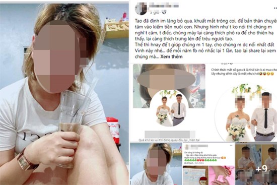 Người vợ thành Vinh cao tay: Chồng ngoại tình chẳng thèm đánh ghen, lên mạng “dán nhãn, định danh” đầy đủ cho tiểu tam để… năm sau facebook nhắc lại