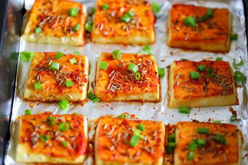 Chán rán hoặc sốt cà chua, cho đậu phụ vào nướng lại được món ngon bất ngờ-6