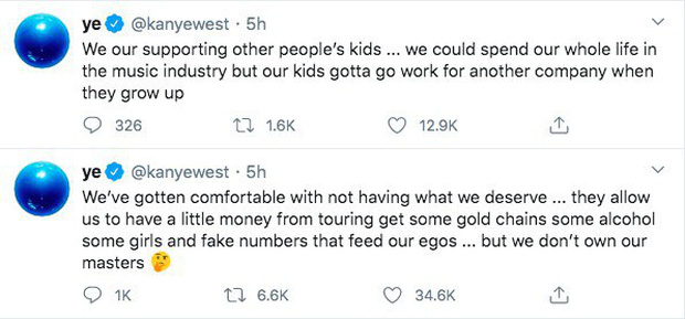 Kanye West điên cuồng đăng clip đi tiểu lên cúp Grammy kèm 168 bài đăng khủng bố Twitter suốt 5 tiếng rạng sáng nay-3