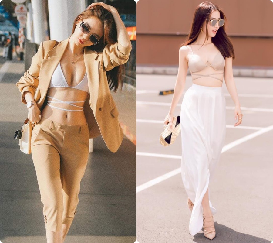 Ngọc Trinh mặc bikini gây náo loạn tại sân bay, dân tình đào ngay ra nữ chính VTV từng diện 4 năm trước, thậm chí còn táo bạo hơn nhiều-4