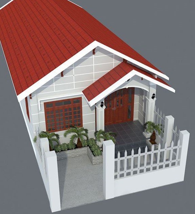 Các mẫu nhà ống đẹp 1,2,3,4 tầng giá rẻ không lỗi mốt-24