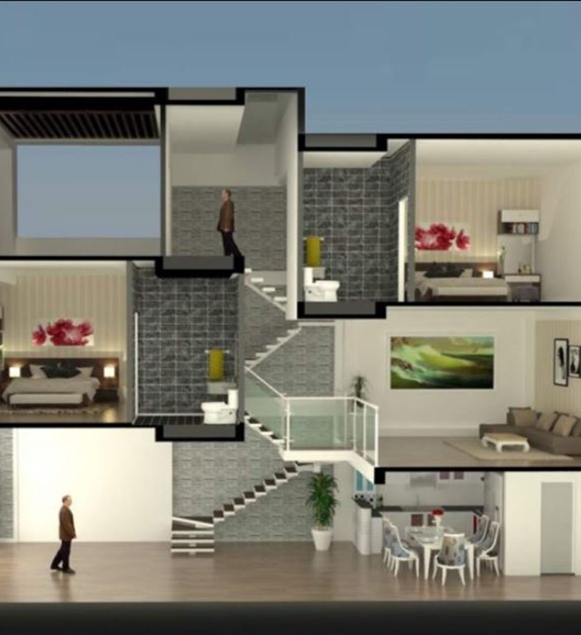 Các mẫu nhà ống đẹp 1,2,3,4 tầng giá rẻ không lỗi mốt-28