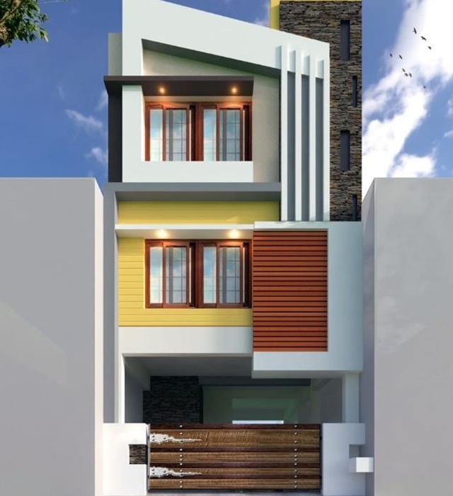 Các mẫu nhà ống đẹp 1,2,3,4 tầng giá rẻ không lỗi mốt-19
