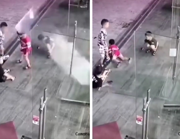 Bé trai chấn thương sọ não vì bị kính đè, toàn bộ cảnh tượng khiến ai cũng thót tim, nhưng dư luận lại chỉ trích những người xung quanh-1