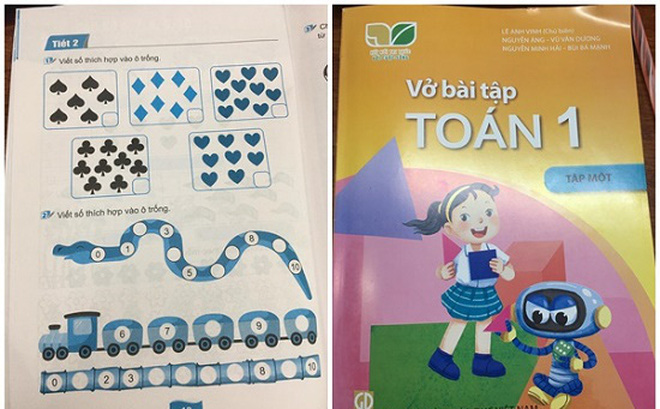 Vụ việc vở bài tập Toán lớp 1 dạy trẻ bài bạc qua việc đếm cơ, rô, chuồn, bích, Tiến sĩ giáo dục Nguyễn Thị Thu Huyền lên tiếng-1