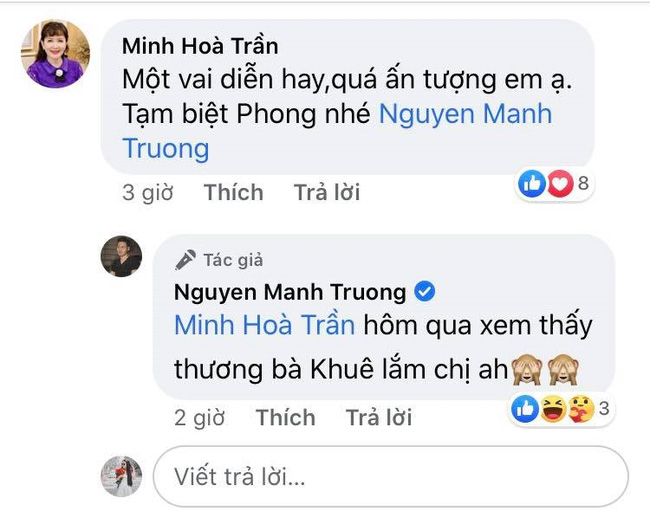 Mạnh Trường cà khịa đồng nghiệp sau tập cuối Tình yêu và tham vọng khiến dân mạng bật cười, dàn sao Việt lại khen tới tấp-3