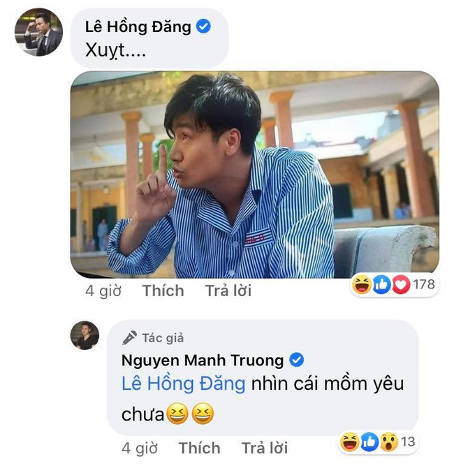 Mạnh Trường cà khịa đồng nghiệp sau tập cuối Tình yêu và tham vọng khiến dân mạng bật cười, dàn sao Việt lại khen tới tấp-6